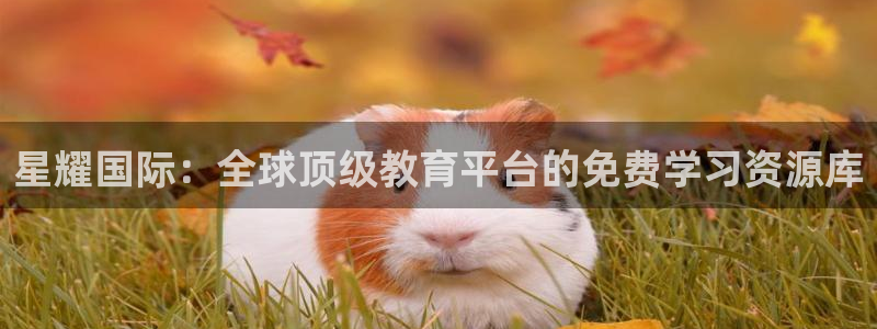 蓝狮娱乐游app：星耀国际：全球顶级教育平台的免费学习资源库